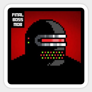 Final Boss Mob #58 Sticker